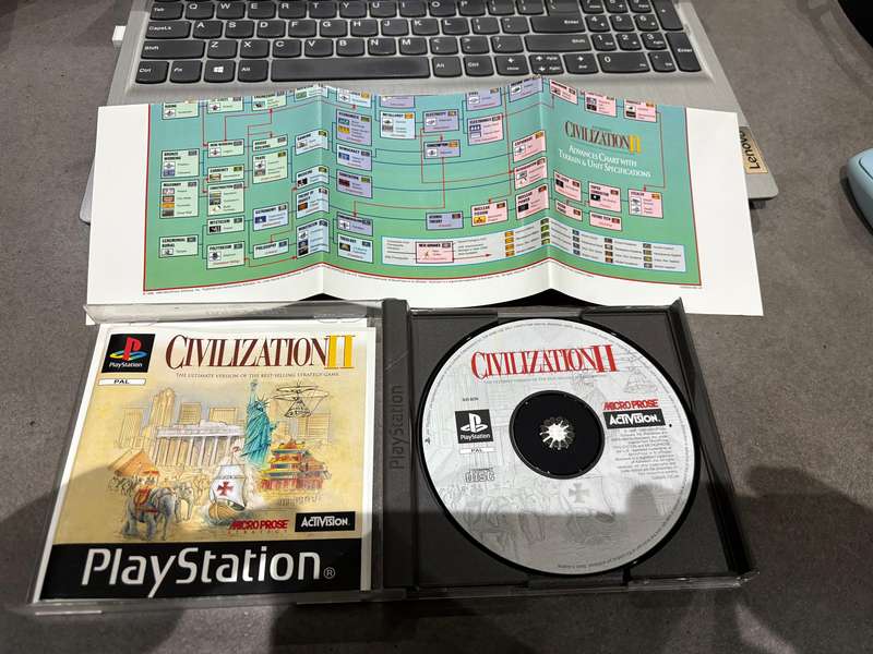 PS1 - Civilization 2 - CIB
