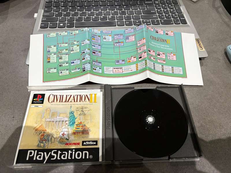 PS1 - Civilization 2 - CIB