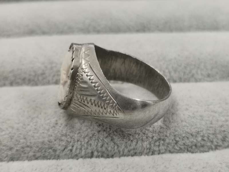 925Silver: Cameo Ring - Size S