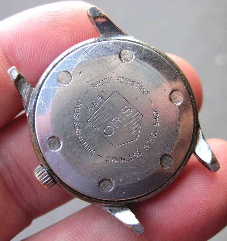 1980's ORIS Pointer Date manual wind men's/lady's watch