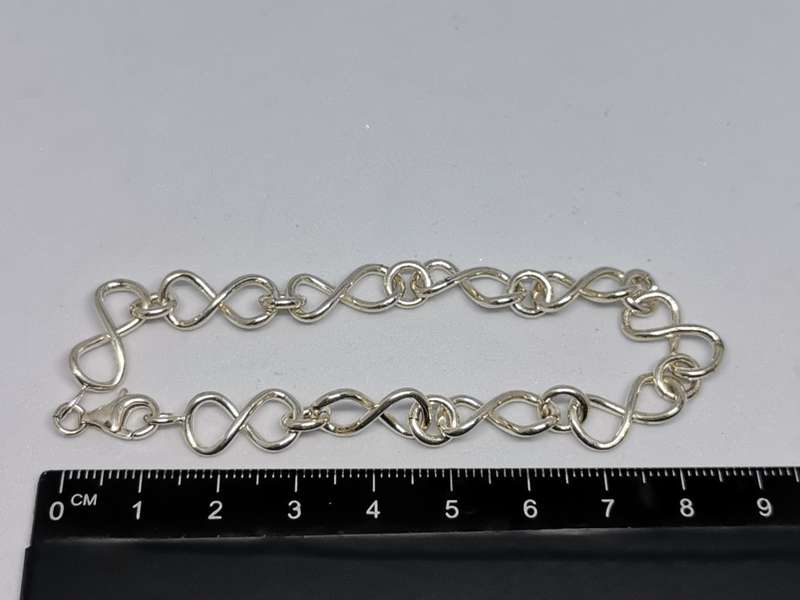 Lovely Silver Infinity Bracelet
