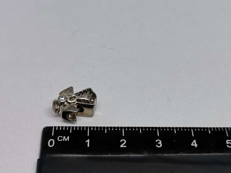 Silver Angel Charm