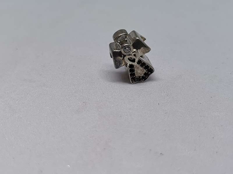 Silver Angel Charm