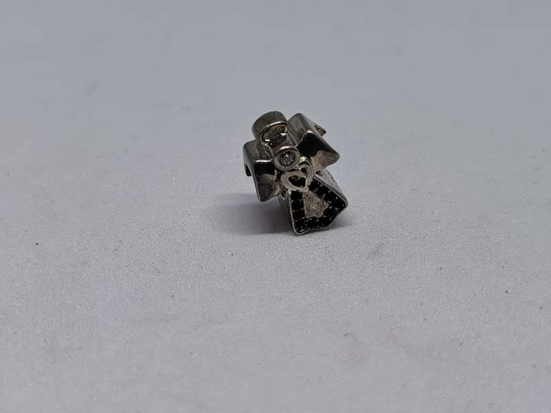 Silver Angel Charm