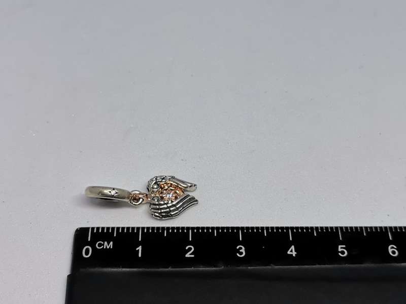 Pandora Rose Gold Plated Movable Wings Heart Charm