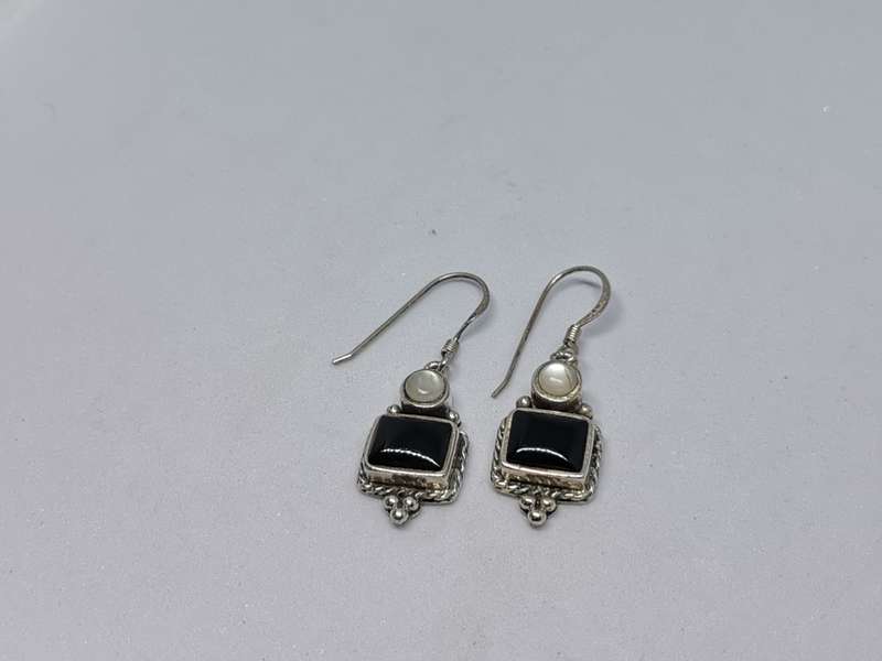 Silver Dangling Earrings