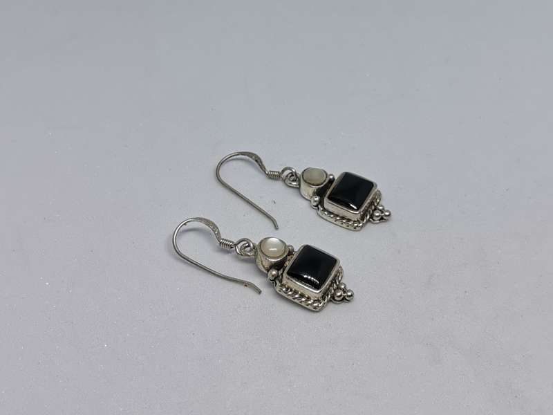 Silver Dangling Earrings