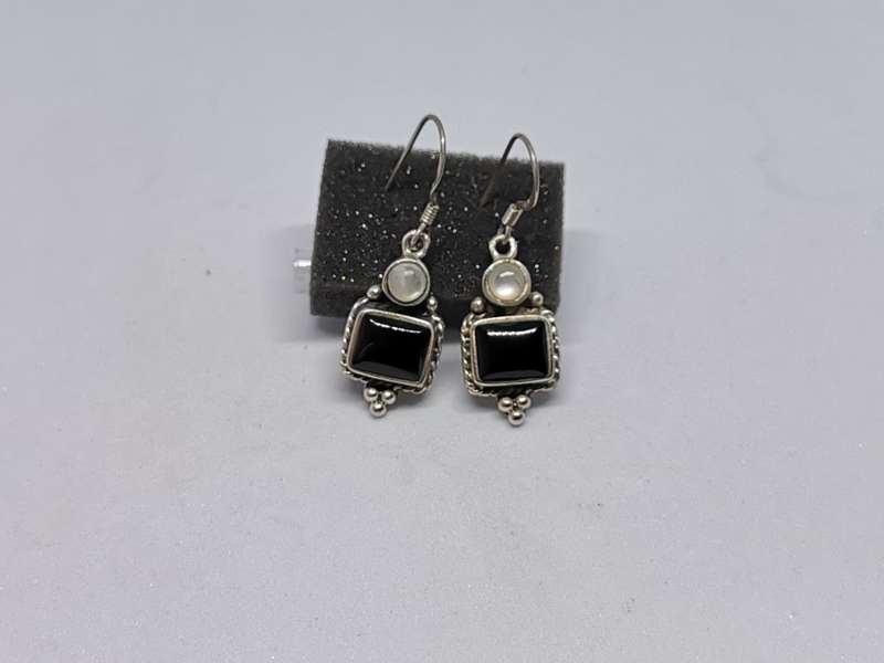 Silver Dangling Earrings
