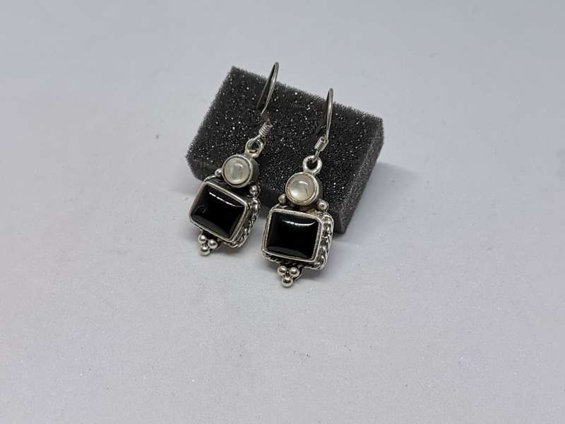 Silver Dangling Earrings