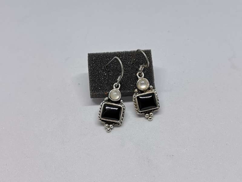 Silver Dangling Earrings
