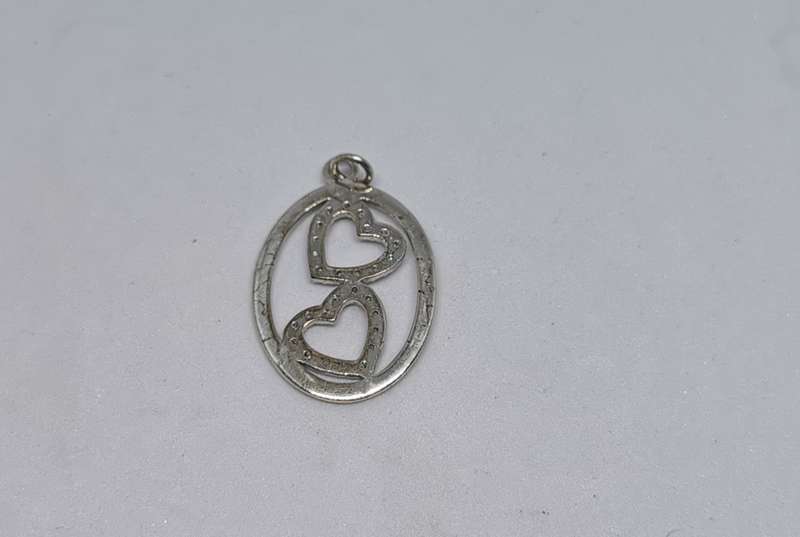 Silver Hearts Pendant