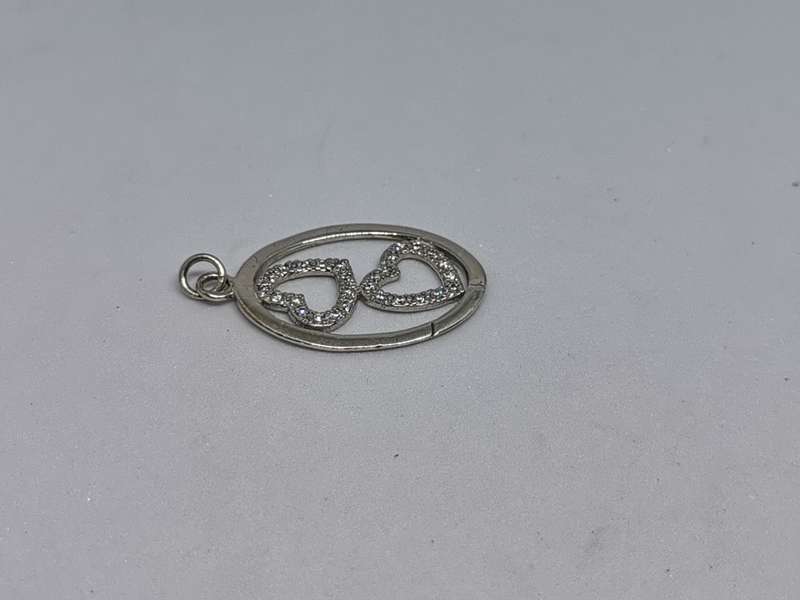 Silver Hearts Pendant