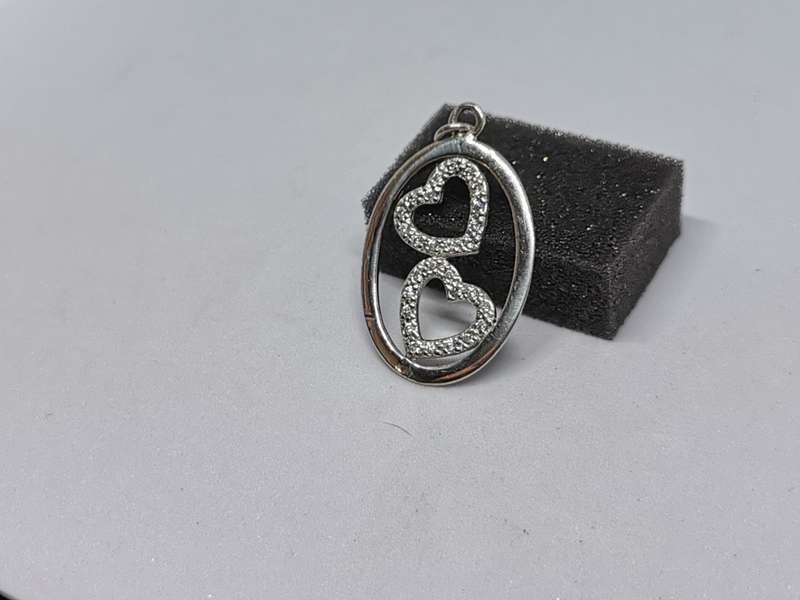 Silver Hearts Pendant