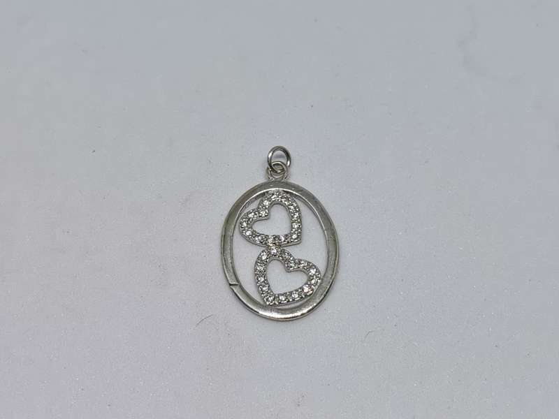 Silver Hearts Pendant