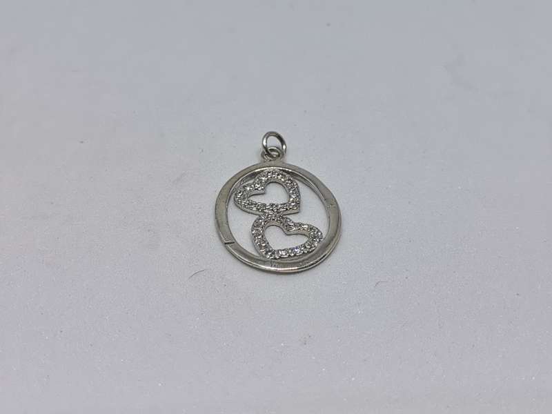 Silver Hearts Pendant