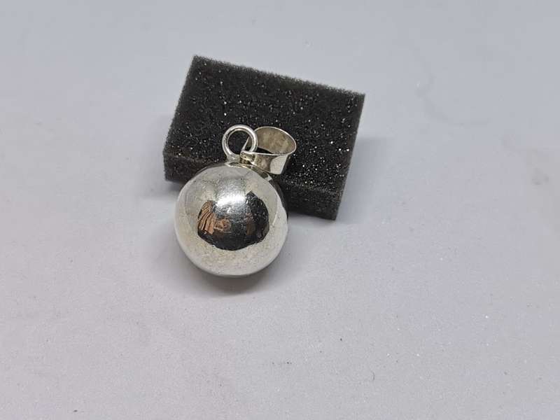 Silver Bell Pendant