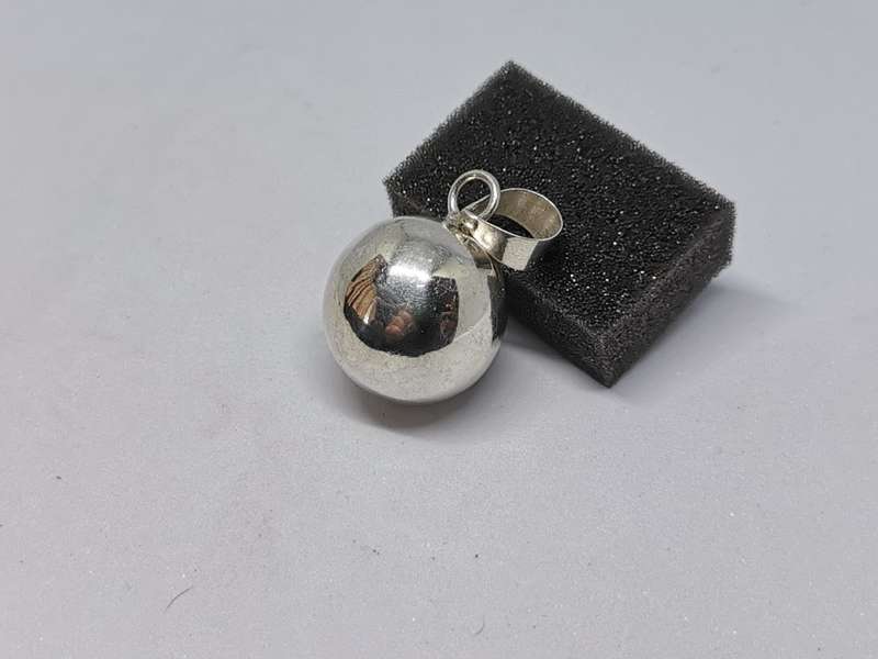 Silver Bell Pendant