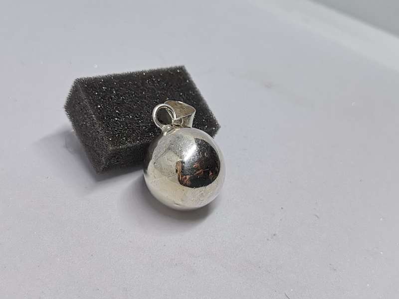 Silver Bell Pendant