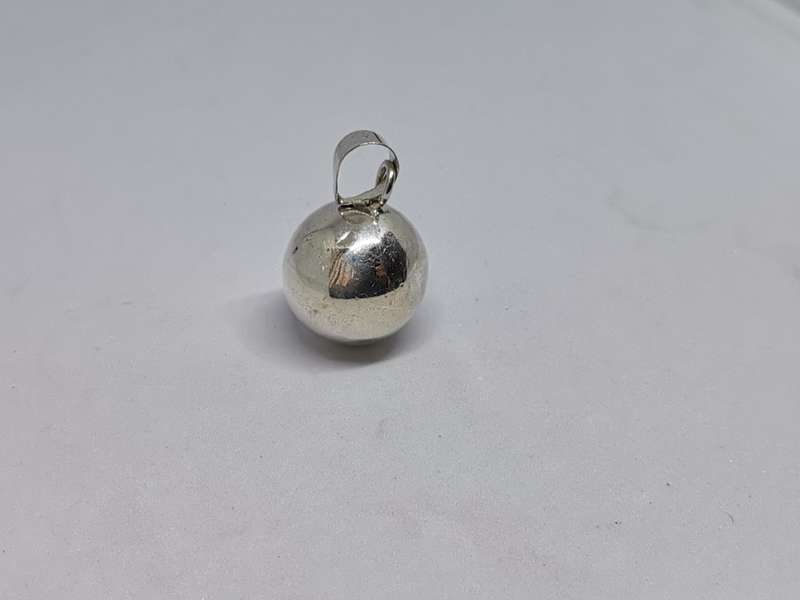 Silver Bell Pendant