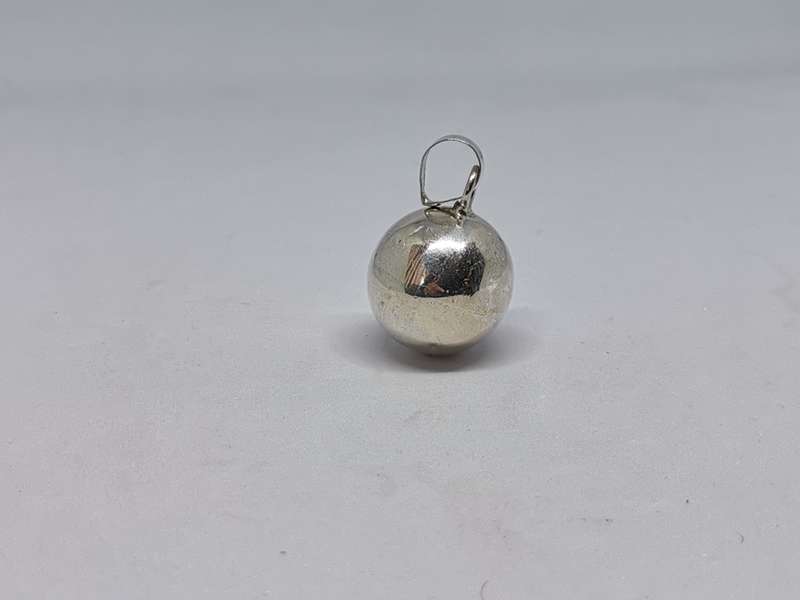 Silver Bell Pendant