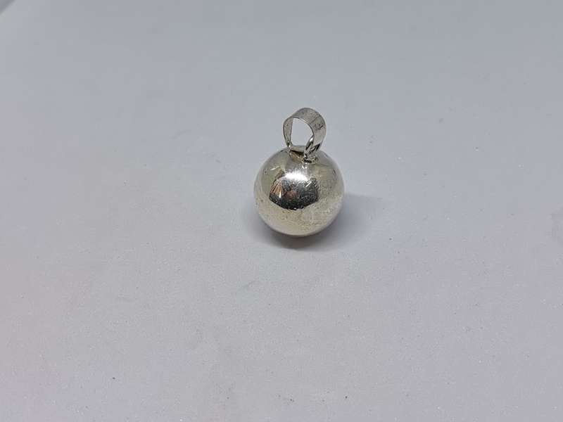 Silver Bell Pendant