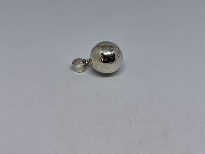 Silver Bell Pendant