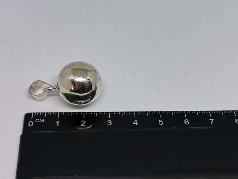 Silver Bell Pendant