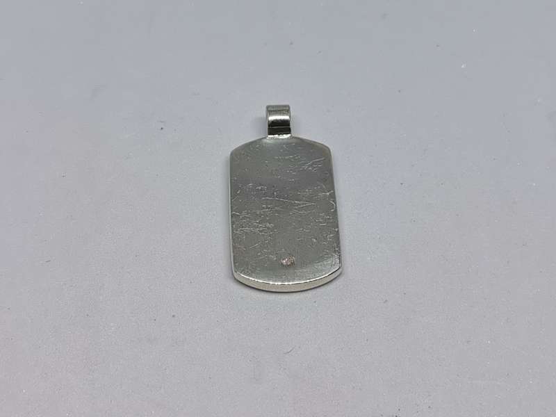 Silver Multi-Gemstone Pendant