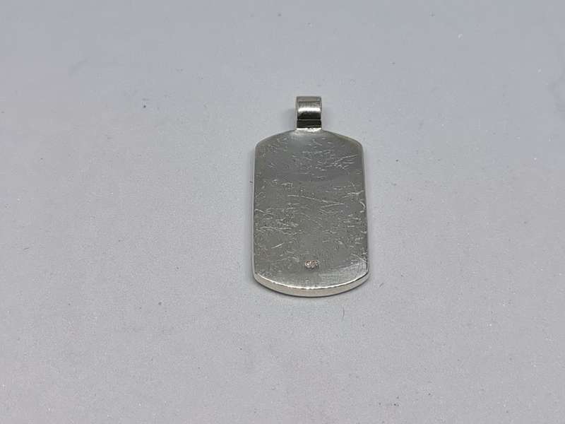 Silver Multi-Gemstone Pendant