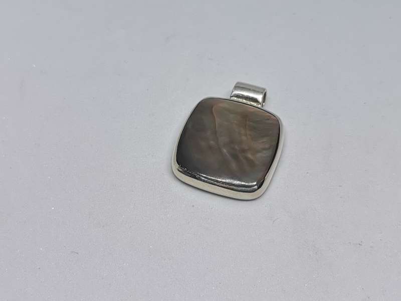 Silver Abalone Pendant