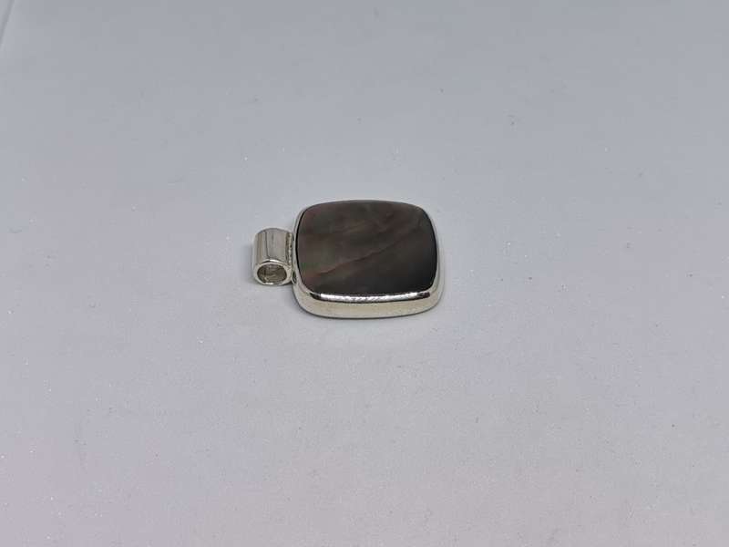Silver Abalone Pendant
