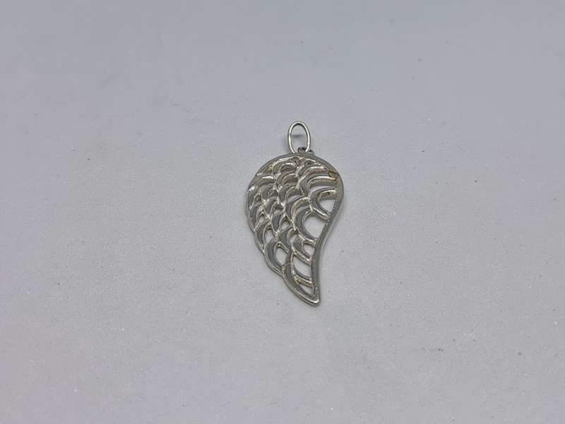 Silver Angel Wing Pendant