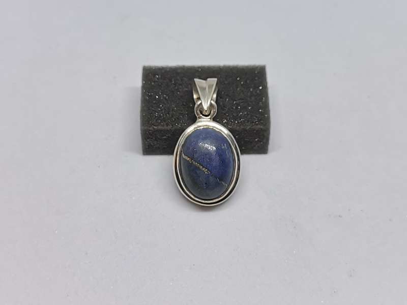 Silver Lapis Lazuli Pendant