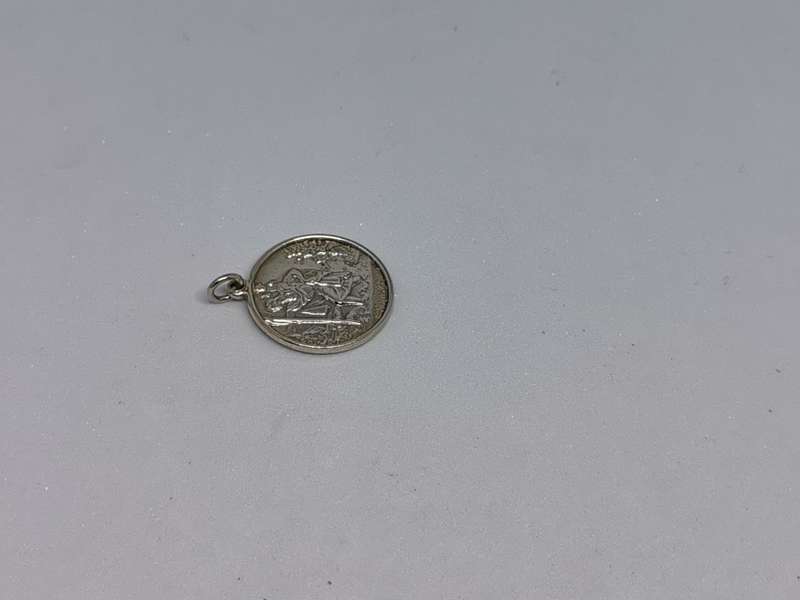 Silver St. Christopher Pendant