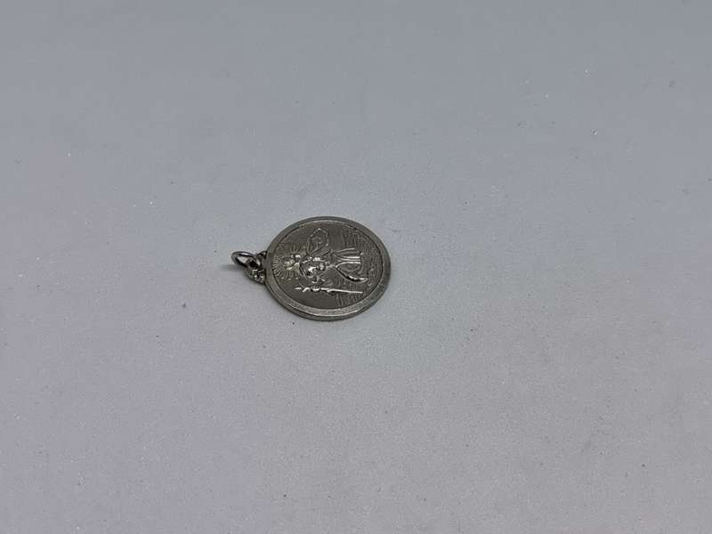 Silver St Christopher Pendant