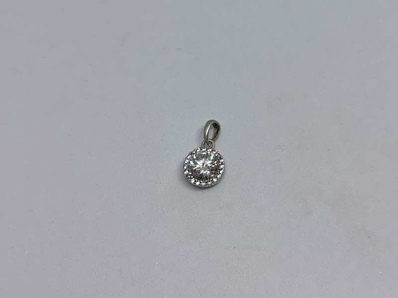 Dazzling Silver Pendant