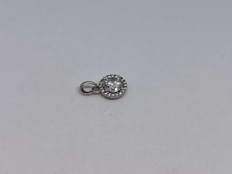 Dazzling Silver Pendant
