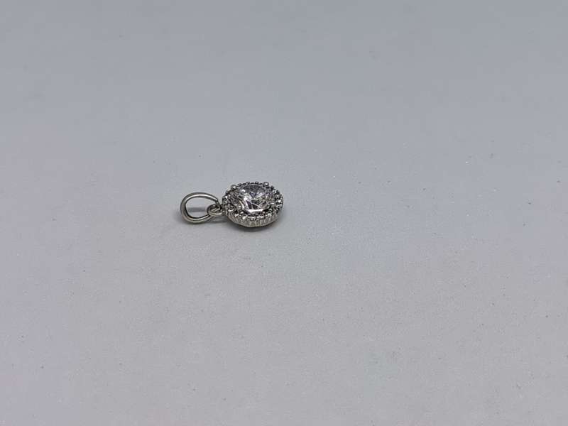 Dazzling Silver Pendant