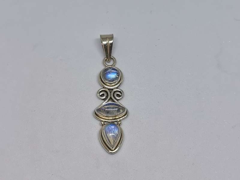 Silver Moonstone Pendant