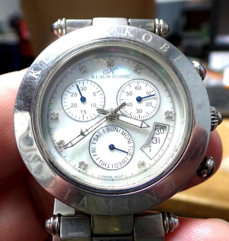 Klaus Kobec 'Diamond' Gent's Watch