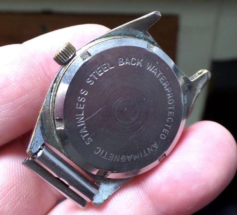 *R1 Auction* GITMER 17 Jewelled manual wind gents watch - For Restoration/Spares
