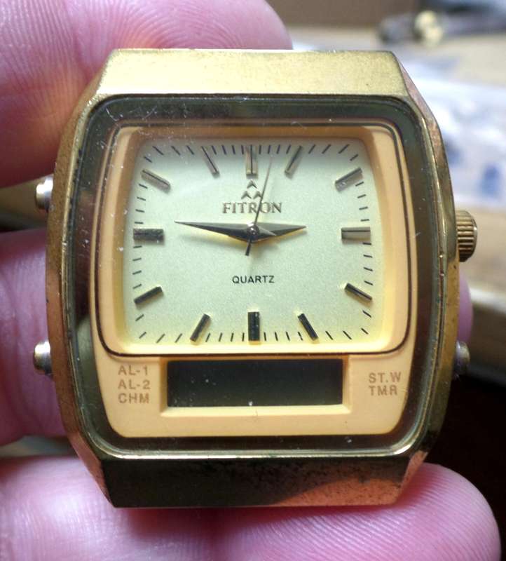 *R1 Auction* FITRON Analog & Digital watch