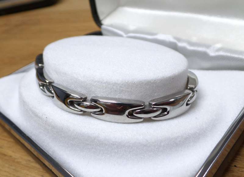 SABONA of London - Lady's Executive Silver Sport bracelet, Small