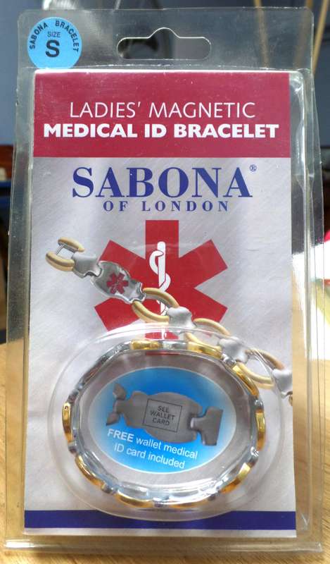 SABONA - Lady's Medical ID Bracelet, Small
