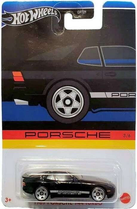 Hot Wheels - 1989 Porsche 944 Turbo (black)