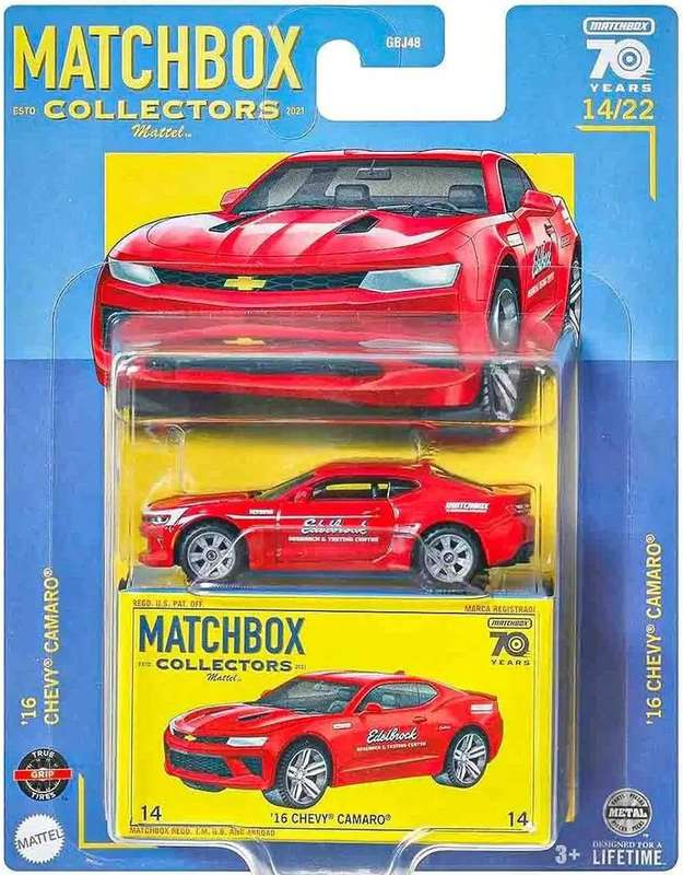 Matchbox Collectors 14/22 - '16 Chevy Camaro