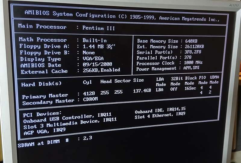 Pentium 3 1000 MHz Computer plus GeForce FX5200 GPU