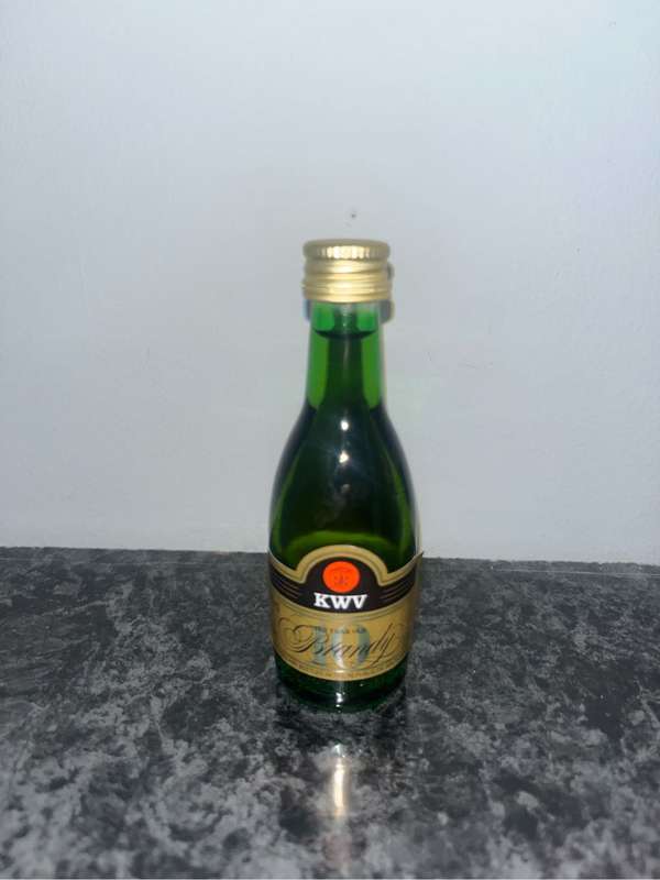 Vintage KWV mini 10 year collectible 50ml