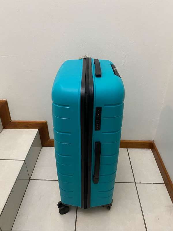 TOSCA Polyprop Trolley Case 75cm Aqua