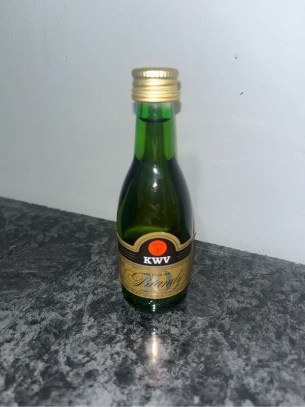 Vintage KWV mini 10 year collectible 50ml